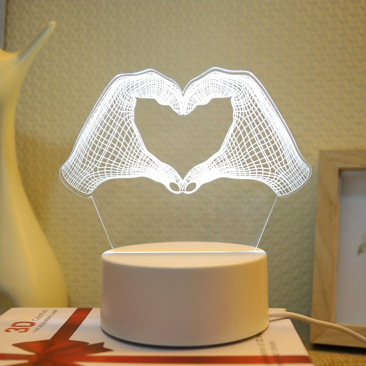 LED-Silhouettenlicht in Warmweiß – dezenter Raumakzent