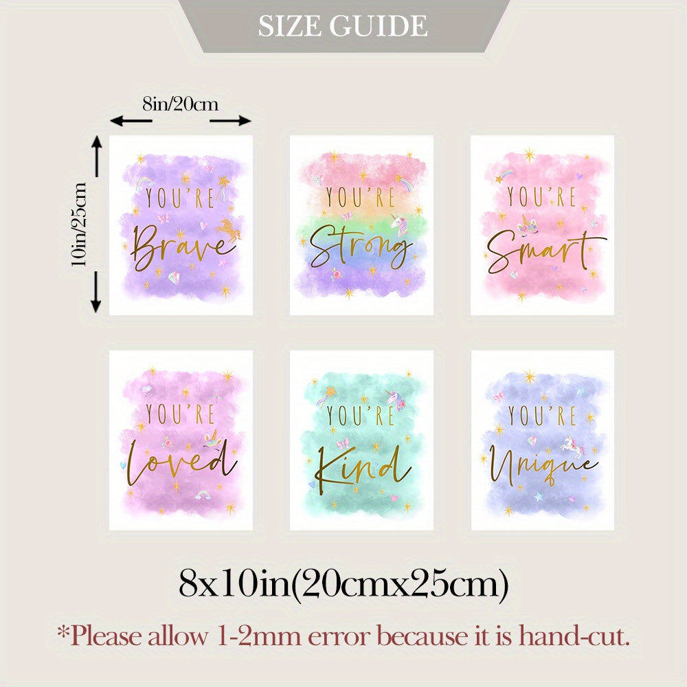 6er Wandbild-Set in Naturtönen – sanfte Illustrationen