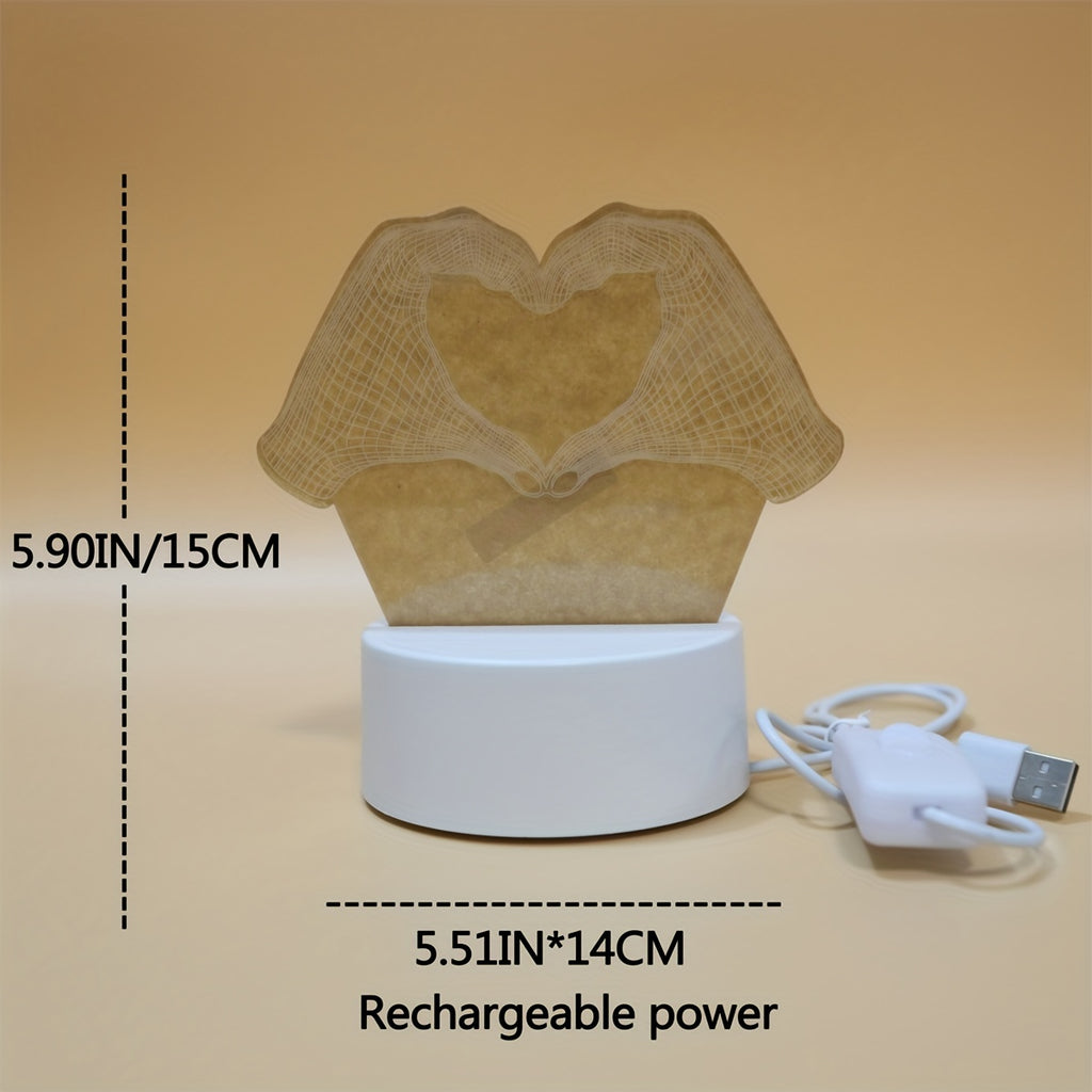 LED-Silhouettenlicht in Warmweiß – dezenter Raumakzent