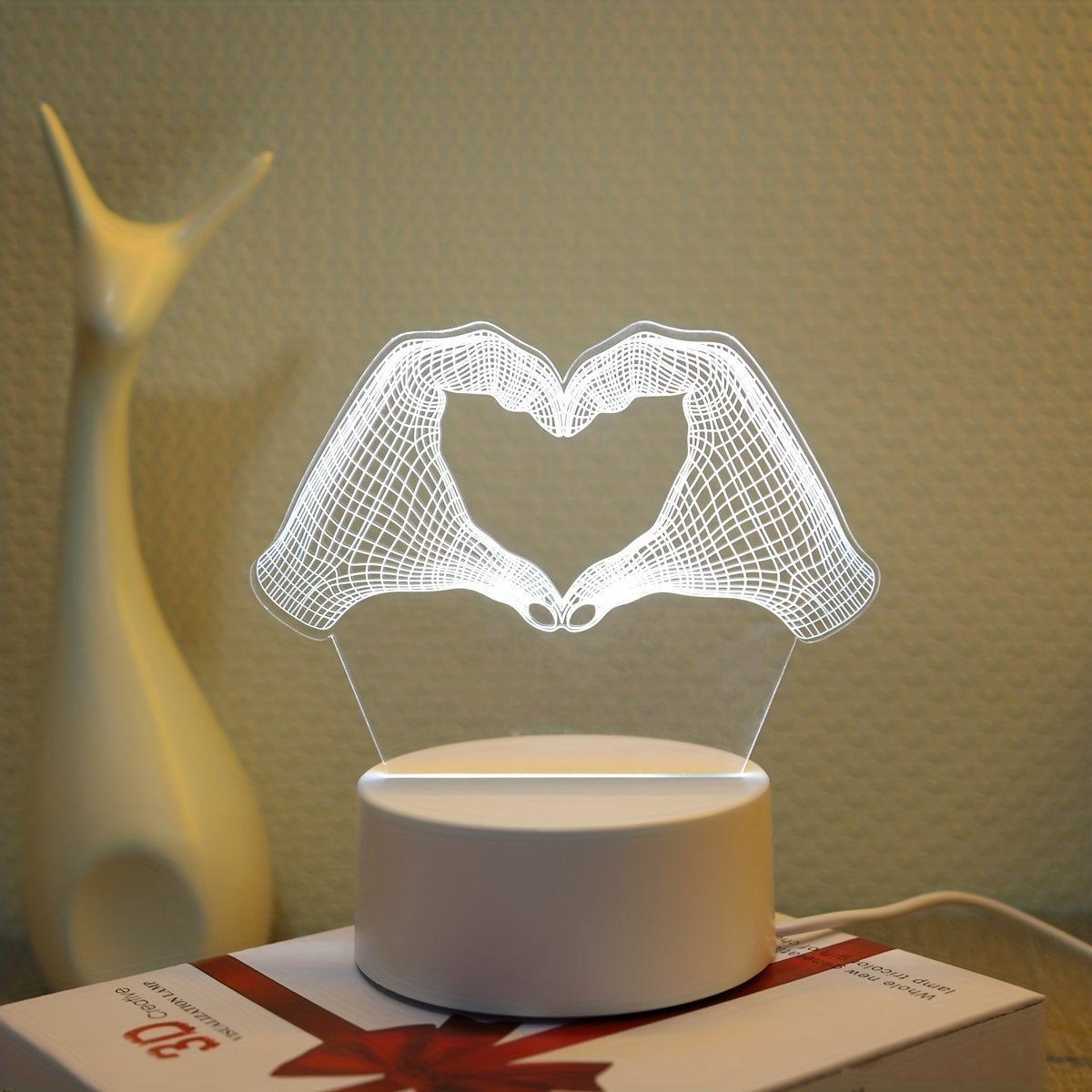 LED-Silhouettenlicht in Warmweiß – dezenter Raumakzent