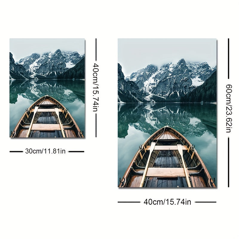 Nordic Nature – 3er Landschaftsset in Ruhefarben