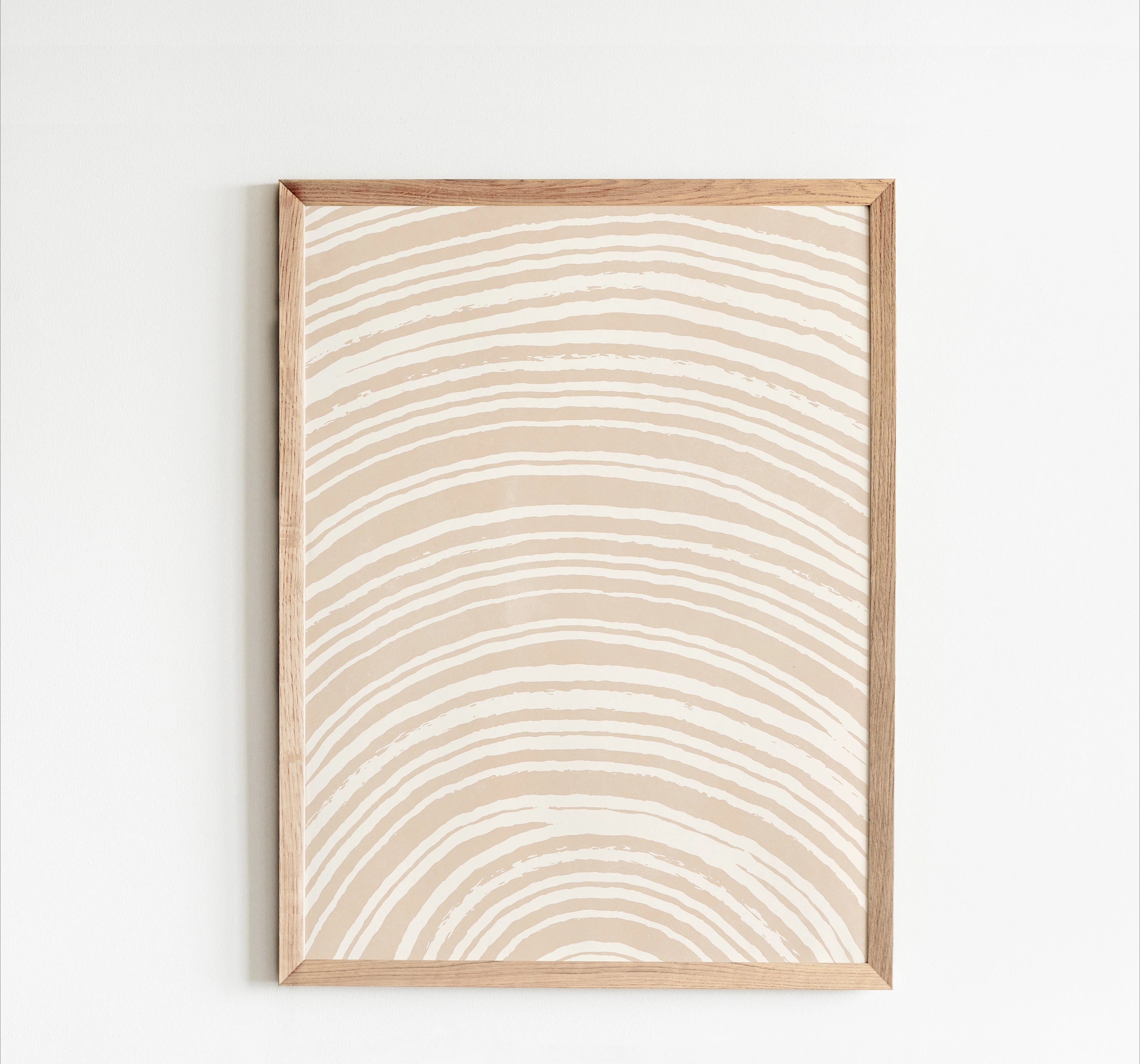 Abstrakte Wanddrucke in Naturtönen – 3er Set