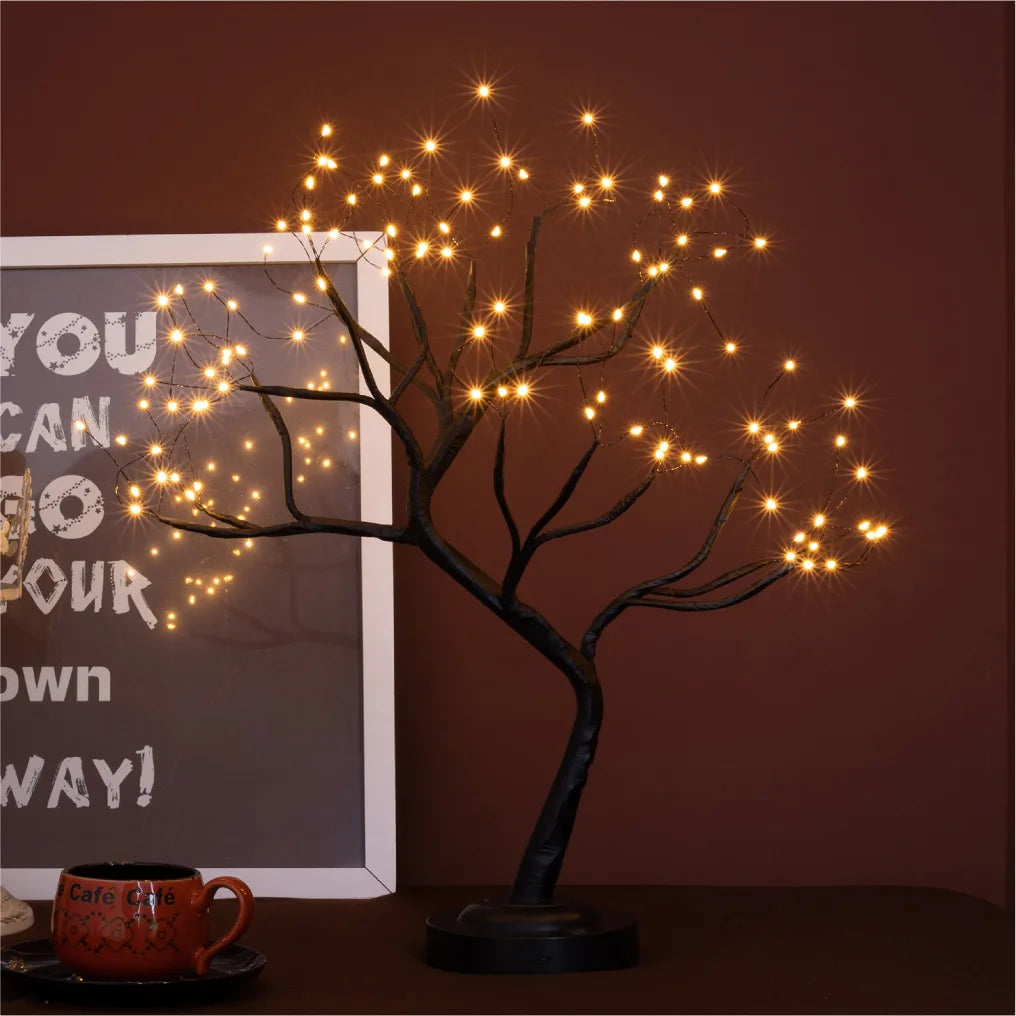 LED-Zweiglichter in Warmweiß – sanftes Winterlicht