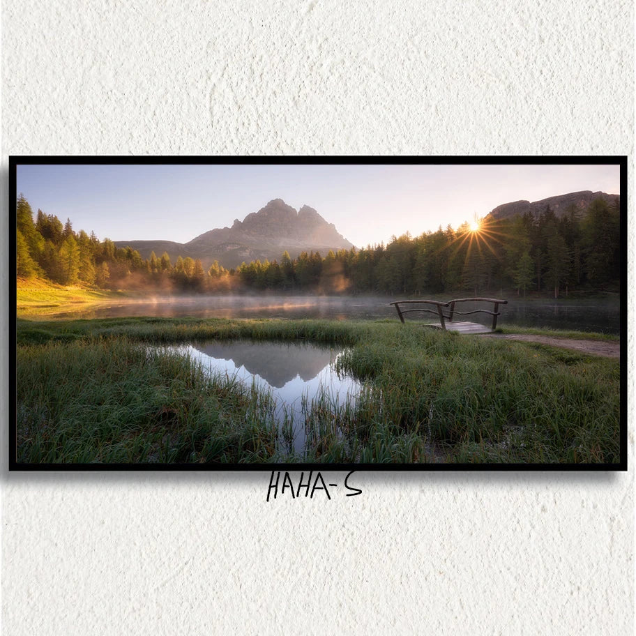 Nordic Lake – ruhige Landschaft in Naturtönen