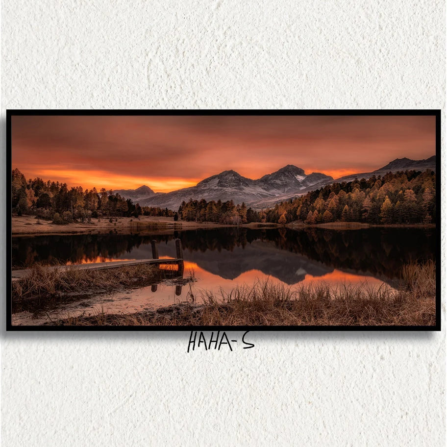 Nordic Lake – ruhige Landschaft in Naturtönen