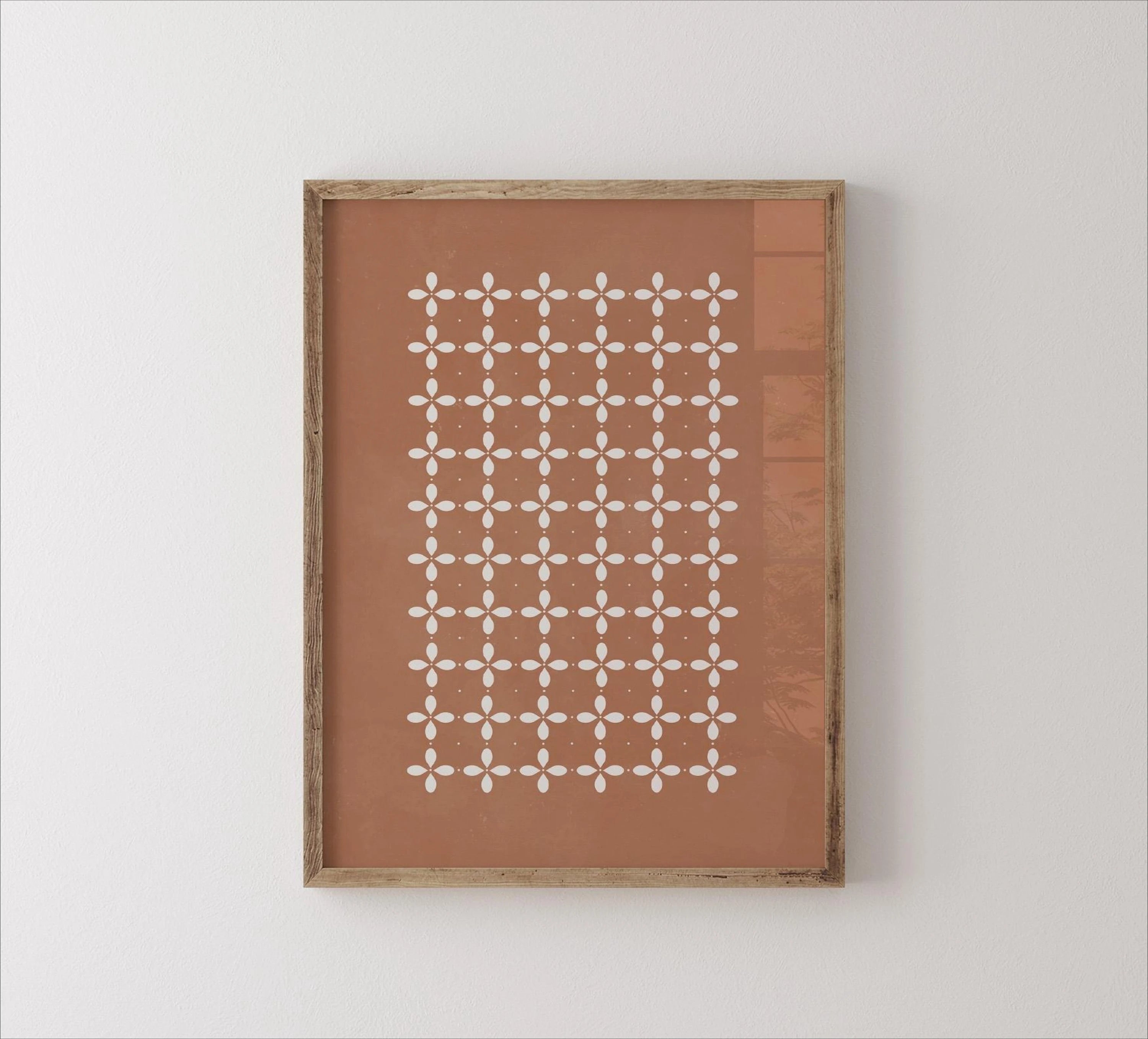 Abstrakte Wanddrucke in Naturtönen – 3er Set