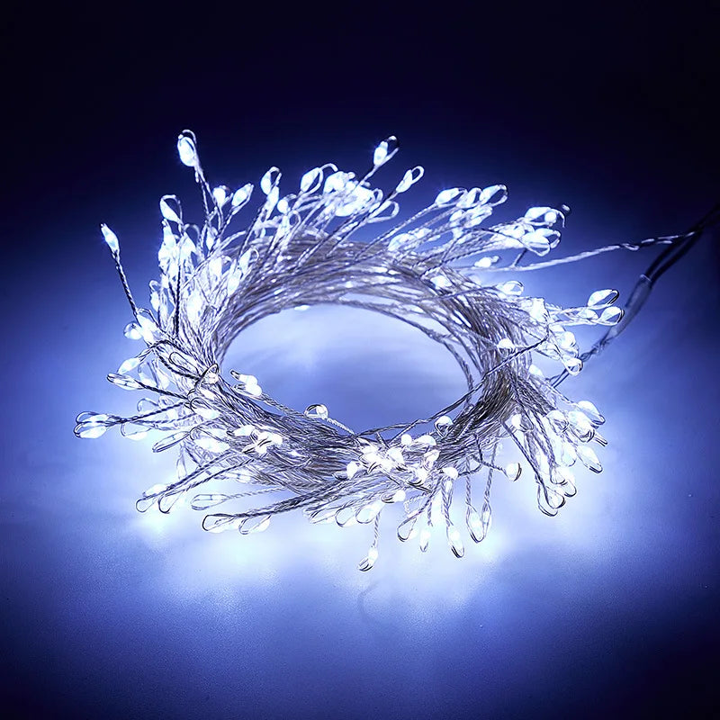 Warmweiß-Lichterkette – feine Lichtpunkte