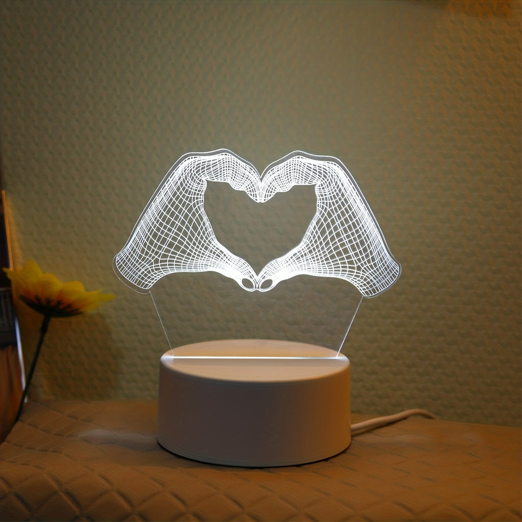 LED-Silhouettenlicht in Warmweiß – dezenter Raumakzent